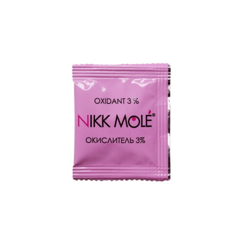Кремовий окислювач Nikk Mole Oxidant 3% в саше