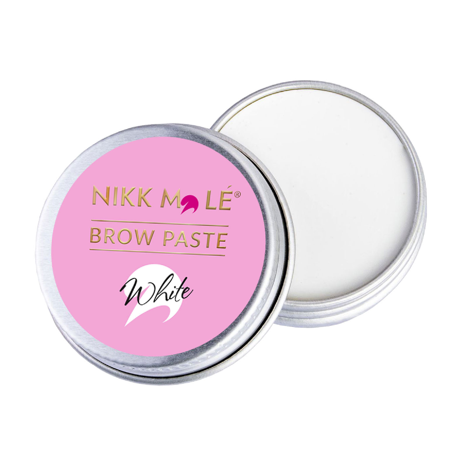 Контурна паста для брів біла Nikk Mole Brow Paste 15 г