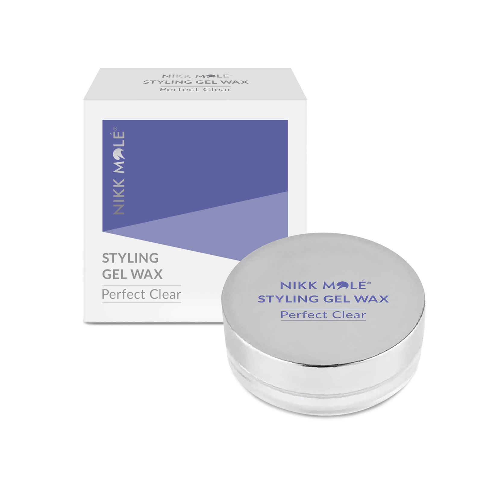 Фіксуючий гель-віск для брів NM Perfect Clear, віск для брів