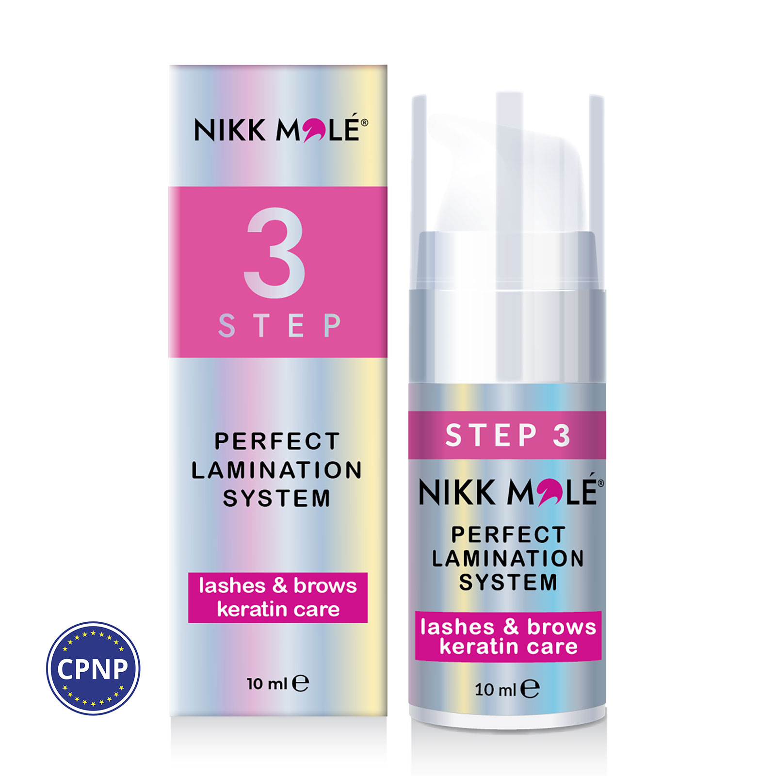 Nikk Mole Perfect lamination STEP 3 Keratin care