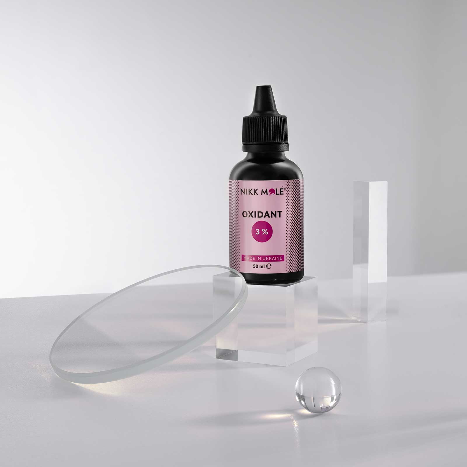 Кремовий окислювач оксидант Нікк Моле, oxidant Nikk Mole, oxidant 3%