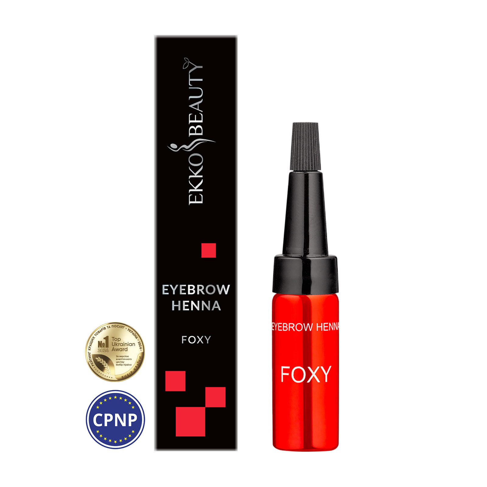 Хна для брів руда Ekko Beauty