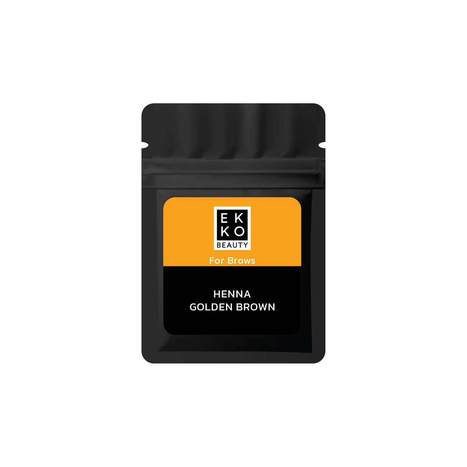 Хна для брів у саше Ekko Beauty Golden Brown 7 г