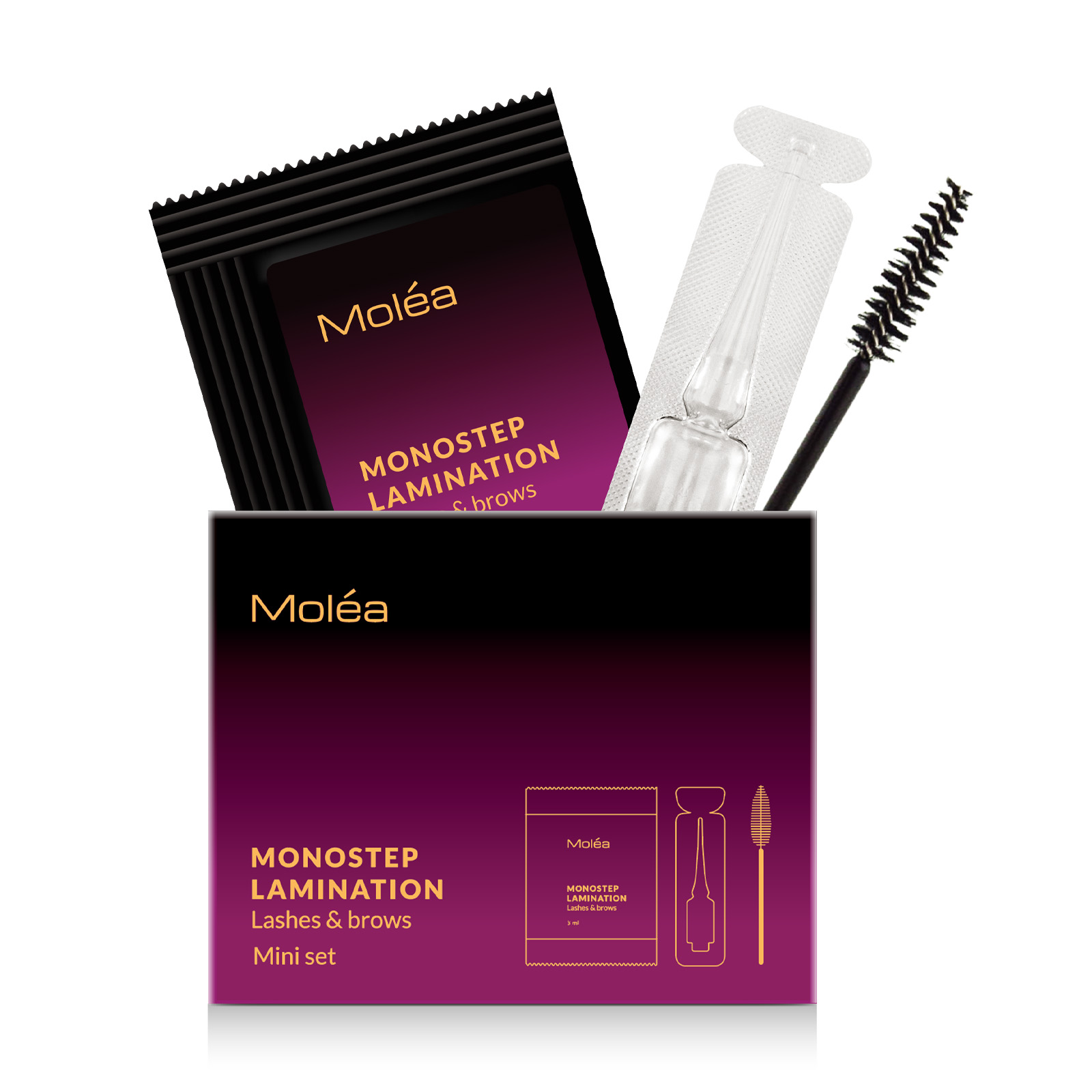 міні набір Monostep lamination Molea, міні набір Monostep Molea